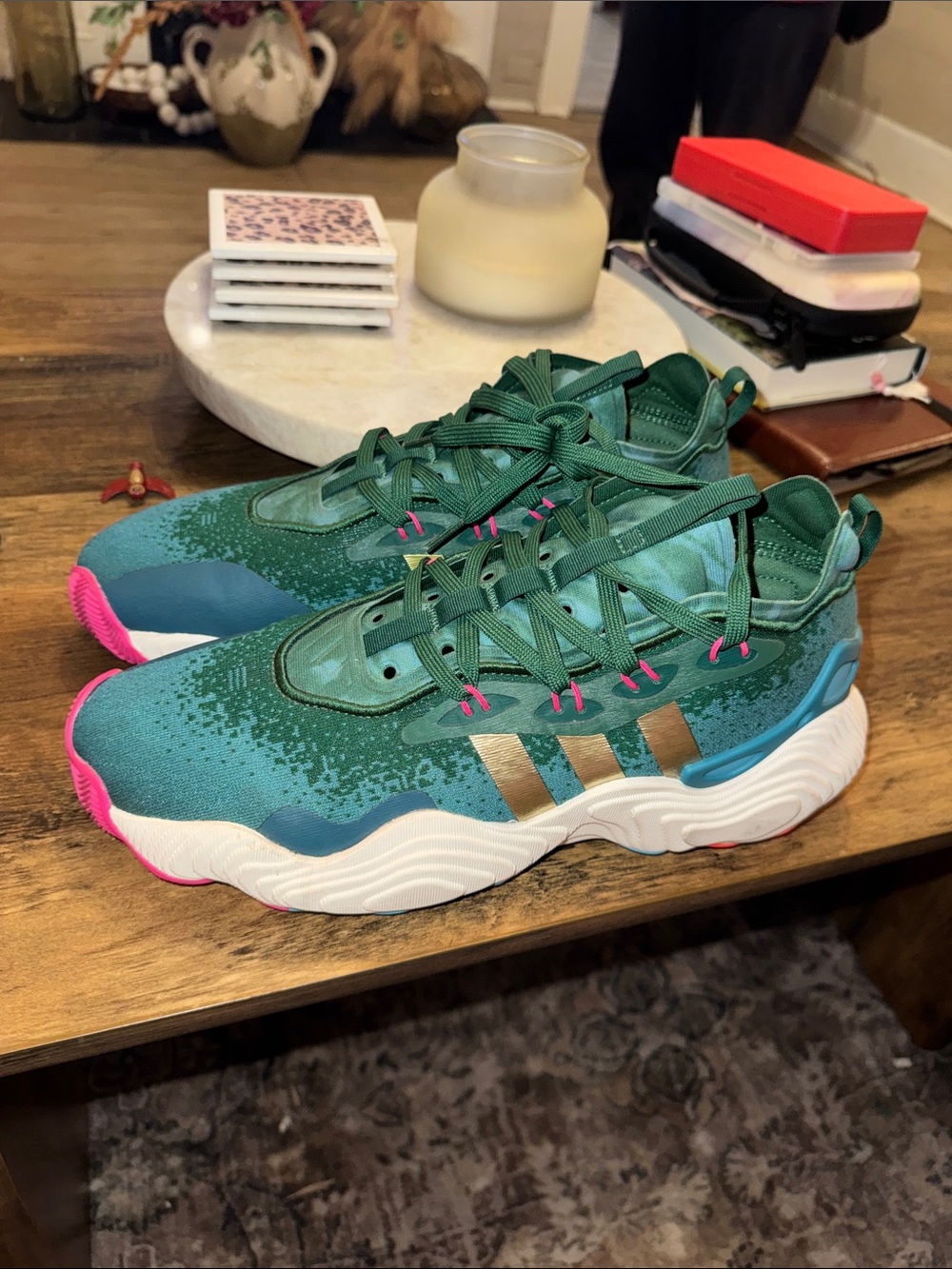 Adidas Trae Young 3 with 96 Olympic Colorway Size 10.5